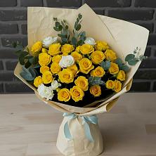 Букет цветов из:  Розы в Воротынец