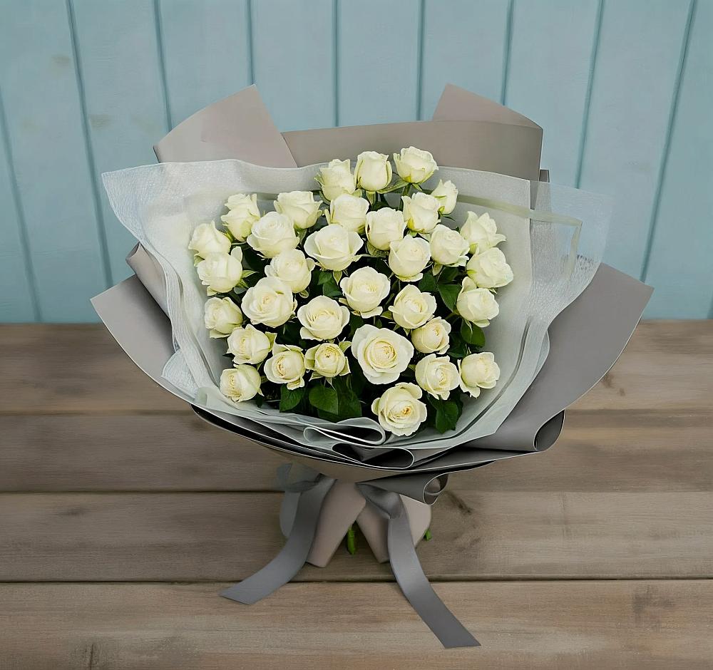 Букет Белоснежная нежность в Воротынец