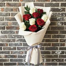 Букет цветов из:  Розы в Воротынец