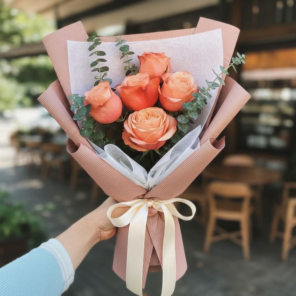 Букет цветов из: Розы в Воротынец