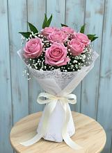 Букет цветов из:  Розы в Воротынец