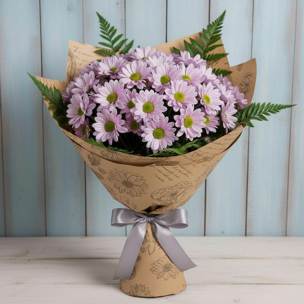 Букет цветов из: Хризантемы в Воротынец