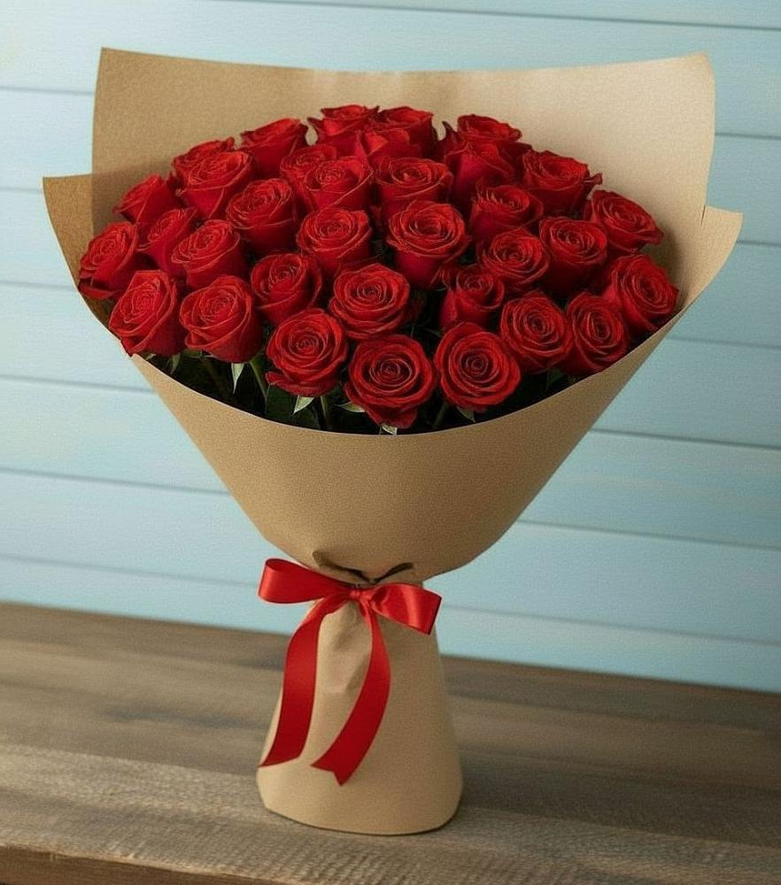 Букет Красные розы Милано в Воротынец