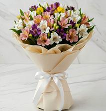 Букет цветов из:  Альстромерии в Воротынец
