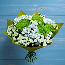 Букет цветов из:  Хризантемы #REPLACE_PRED# Воротынец