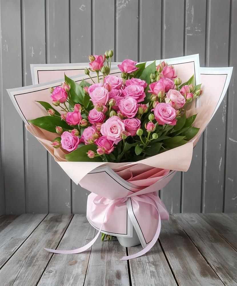 Букет Розовый кустик в Воротынец
