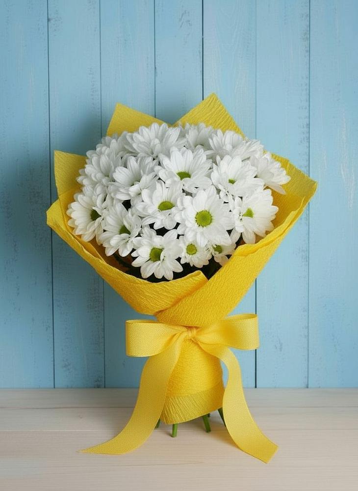 Букет цветов из: Хризантемы в Воротынец