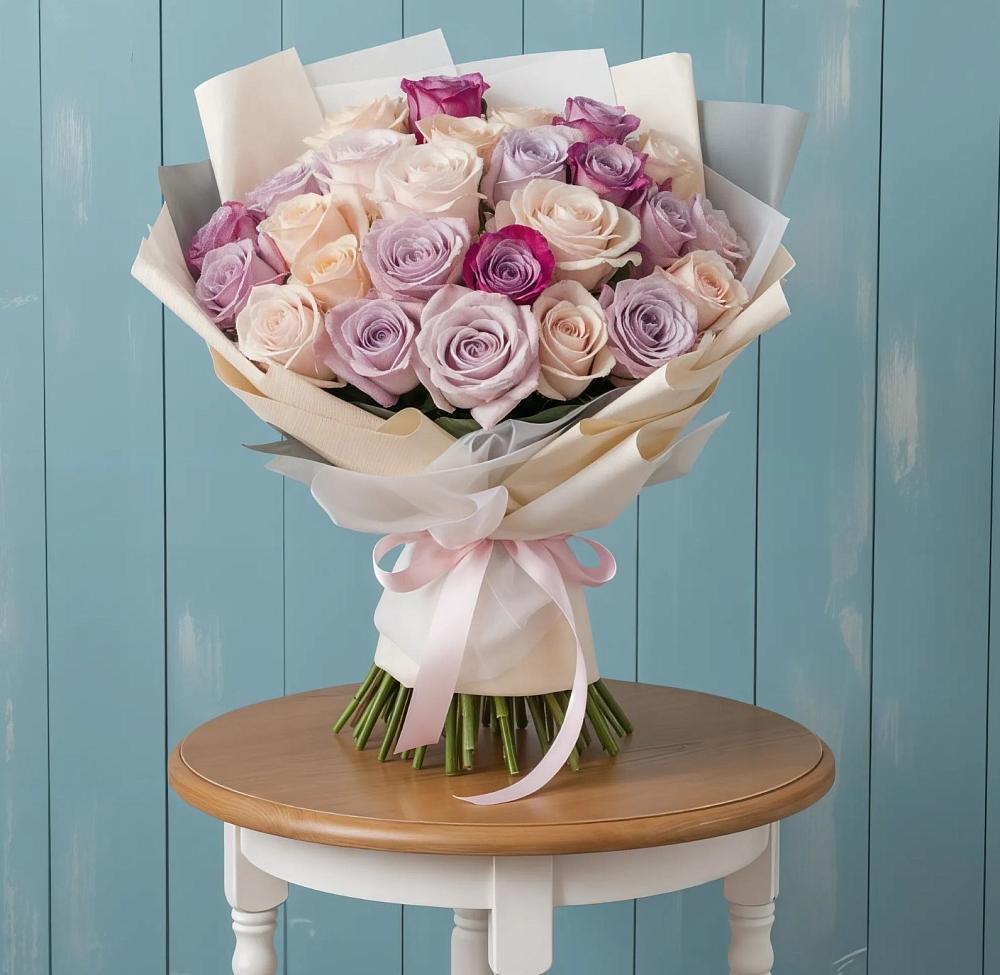 Букет цветов из: Розы в Воротынец