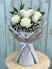 Букет цветов из:  Розы в Воротынец