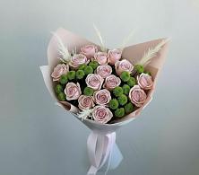 Букет цветов из:  Розы и Хризантемы в Воротынец