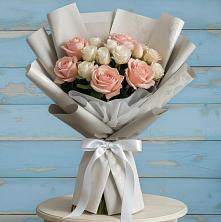Букет цветов из:  Розы в Воротынец