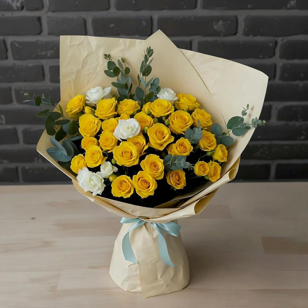 Букет цветов из: Розы в Воротынец