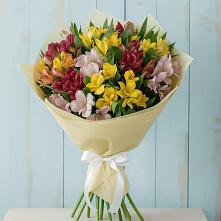 Букет цветов из:  Альстромерии в Воротынец