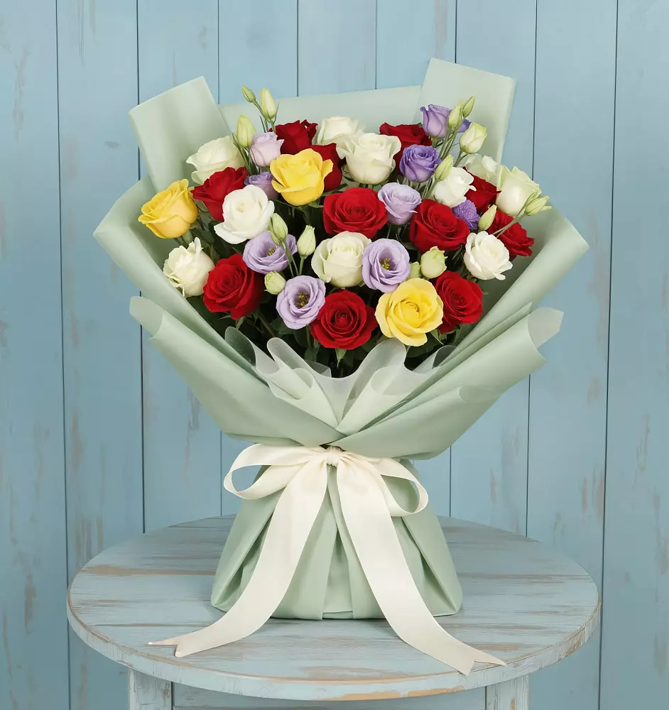 Букет цветов из: Розы в Воротынец