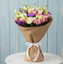 Букет цветов из:  Лизиантусы в Воротынец